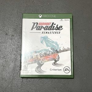 Xbox Burnout Paradise Remastered disk game